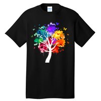 Colorful Tree Of Life Tall T-Shirt