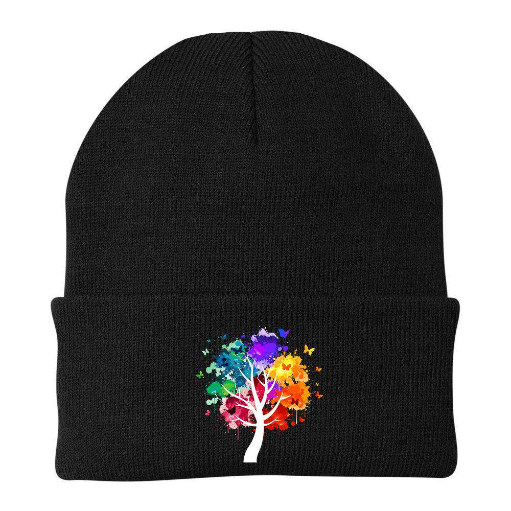 Colorful Tree Of Life Beanie