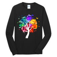 Colorful Tree Of Life Tall Long Sleeve T-Shirt