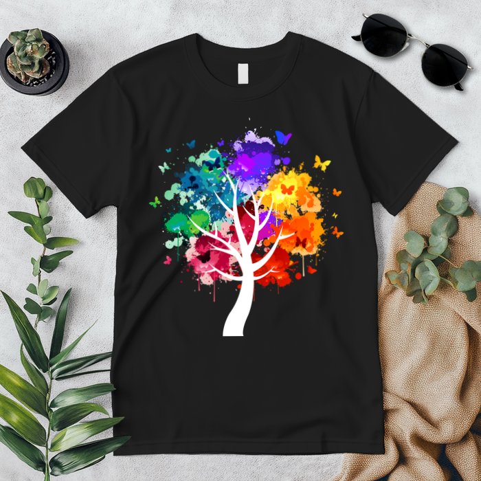 Colorful Tree Of Life Premium T-Shirt