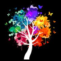 Colorful Tree Of Life Premium T-Shirt