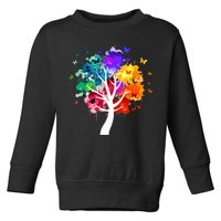 Colorful Tree Of Life Toddler Sweatshirt