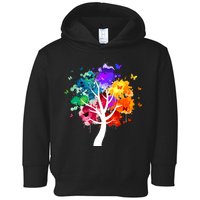 Colorful Tree Of Life Toddler Hoodie