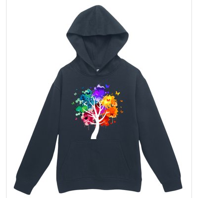 Colorful Tree Of Life Urban Pullover Hoodie