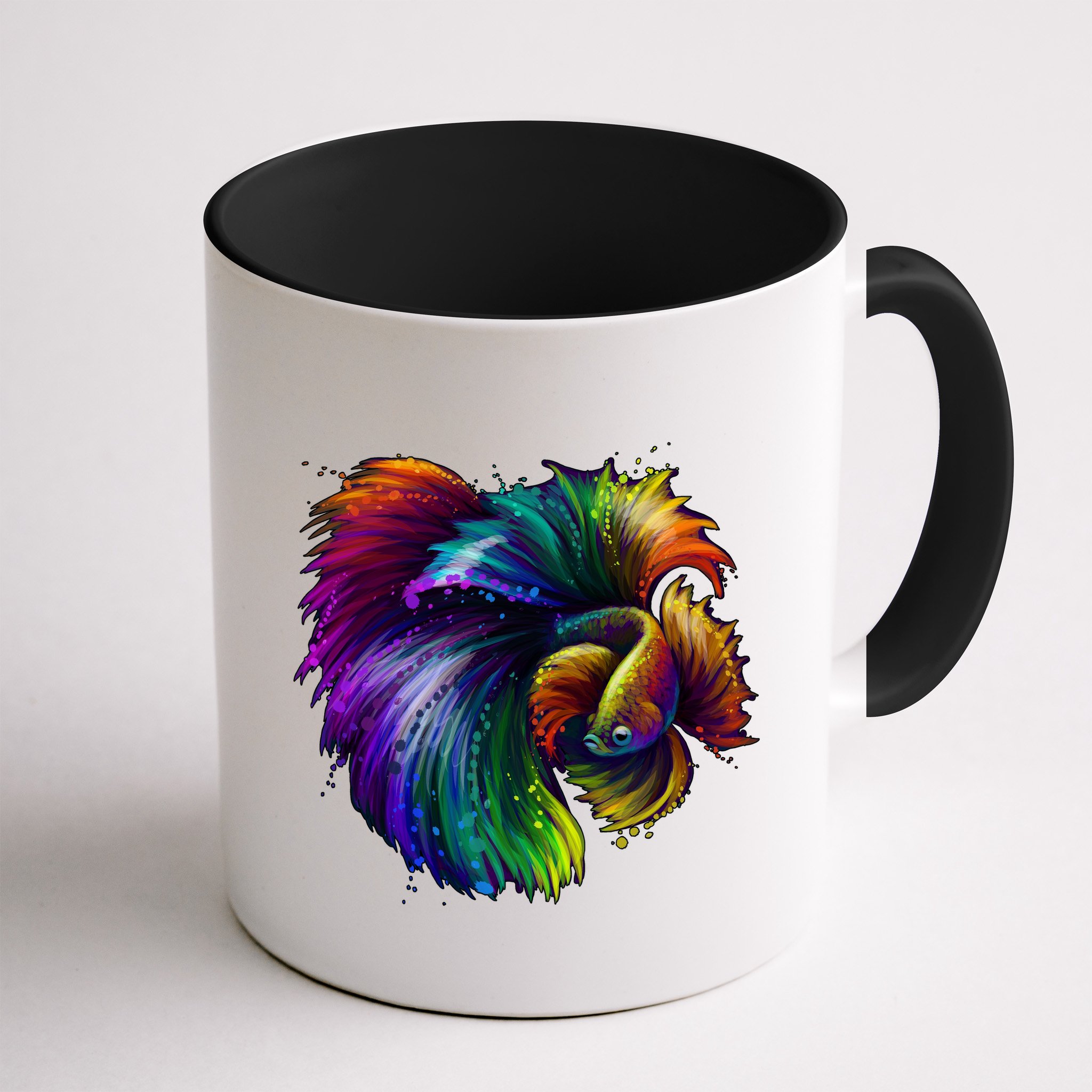 Colorful Tropical Beta Fish Mug