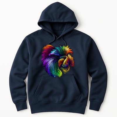 Colorful Tropical Beta Fish Hoodie