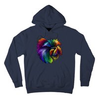 Colorful Tropical Beta Fish Hoodie