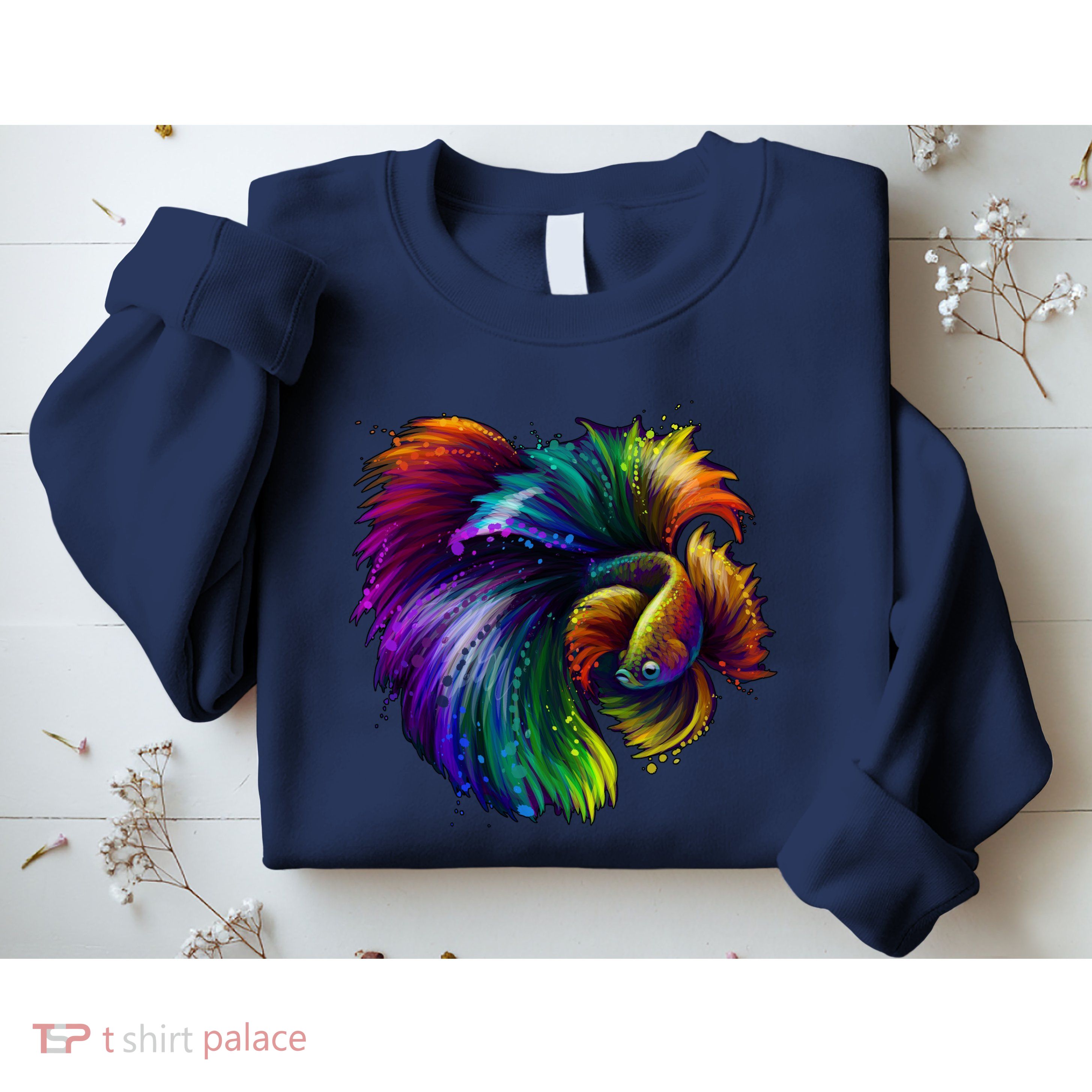 Colorful Tropical Beta Fish Sweatshirt