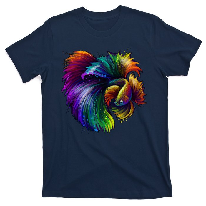 Colorful Tropical Beta Fish T-Shirt