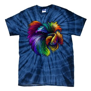 Colorful Tropical Beta Fish Tie-Dye T-Shirt