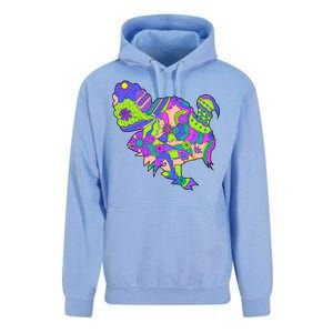 Colorful Turkey Abstract Unisex Surf Hoodie