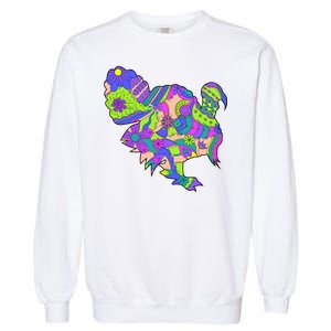 Colorful Turkey Abstract Garment-Dyed Sweatshirt