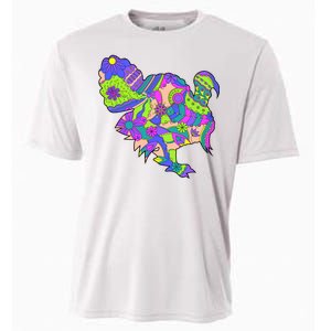 Colorful Turkey Abstract Cooling Performance Crew T-Shirt