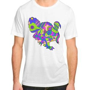 Colorful Turkey Abstract Adult ChromaSoft Performance T-Shirt