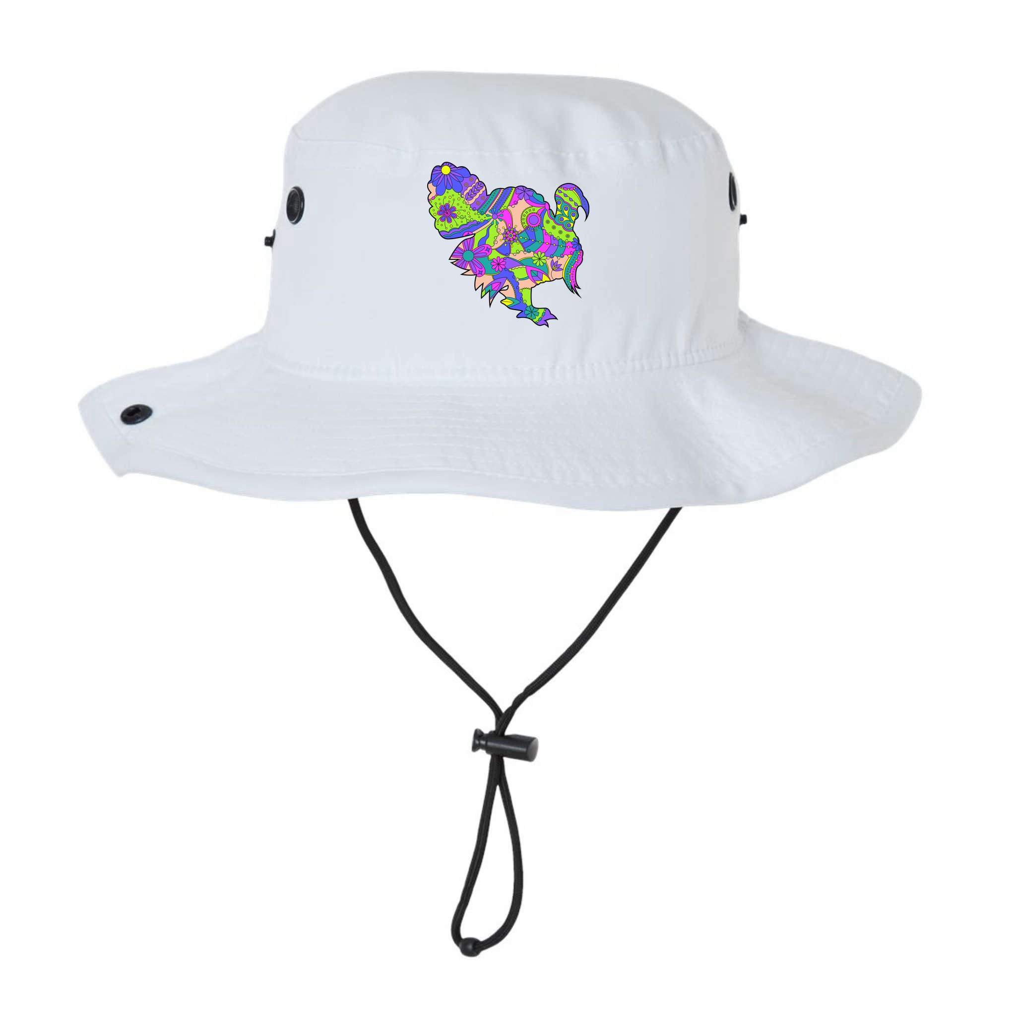 Colorful Turkey Abstract Bucket Hat