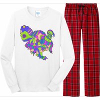 Colorful Turkey Abstract Long Sleeve Pajama Set