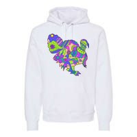 Colorful Turkey Abstract Premium Hoodie