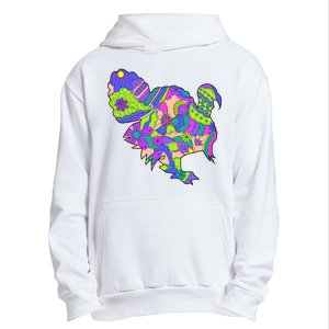 Colorful Turkey Abstract Urban Pullover Hoodie