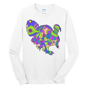 Colorful Turkey Abstract Tall Long Sleeve T-Shirt