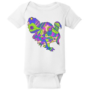 Colorful Turkey Abstract Baby Bodysuit