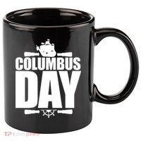 Columbus Day 11oz C Handle Ceramic Mug