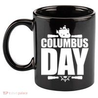 Columbus Day 11oz C Handle Ceramic Mug