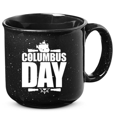 Columbus Day 15oz Campfire Ceramic Mug