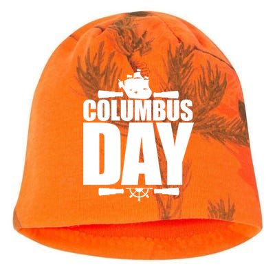 Columbus Day Kati - Camo Knit Beanie