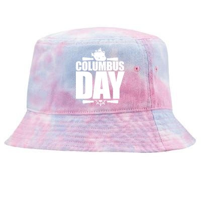 Columbus Day Tie-Dyed Bucket Hat