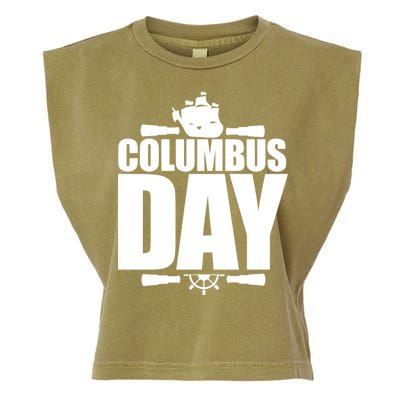 Columbus Day Garment-Dyed Women's Muscle Tee