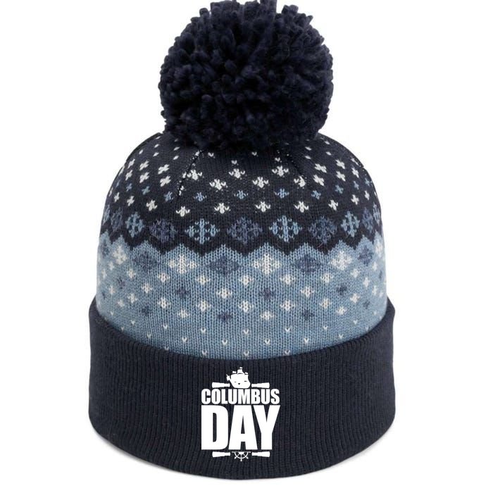 Columbus Day The Baniff Cuffed Pom Beanie