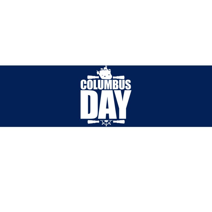 Columbus Day Bumper Sticker