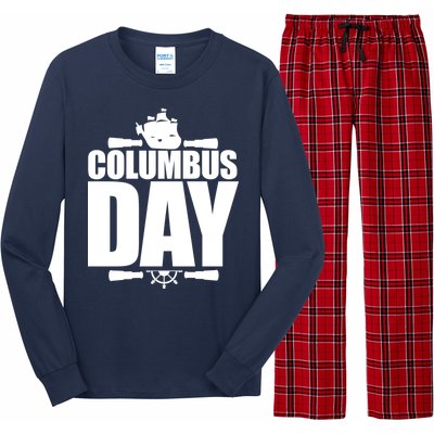 Columbus Day Long Sleeve Pajama Set