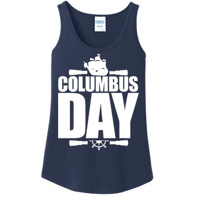 Columbus Day Ladies Essential Tank