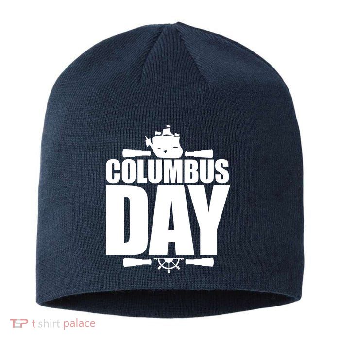 Columbus Day Sustainable Beanie