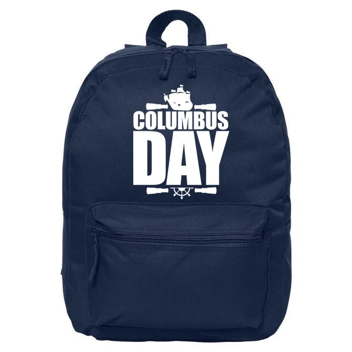 Columbus Day 16 in Basic Backpack