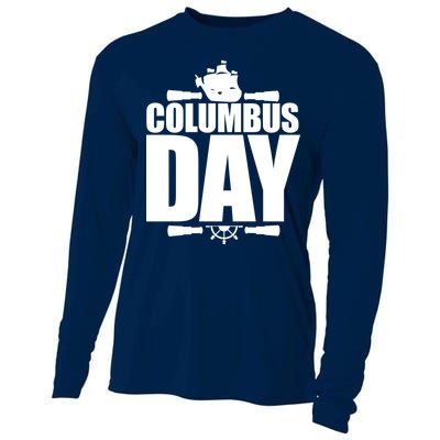 Columbus Day Cooling Performance Long Sleeve Crew