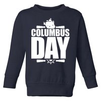 Columbus Day Toddler Sweatshirt