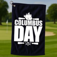 Columbus Day Golf Towel
