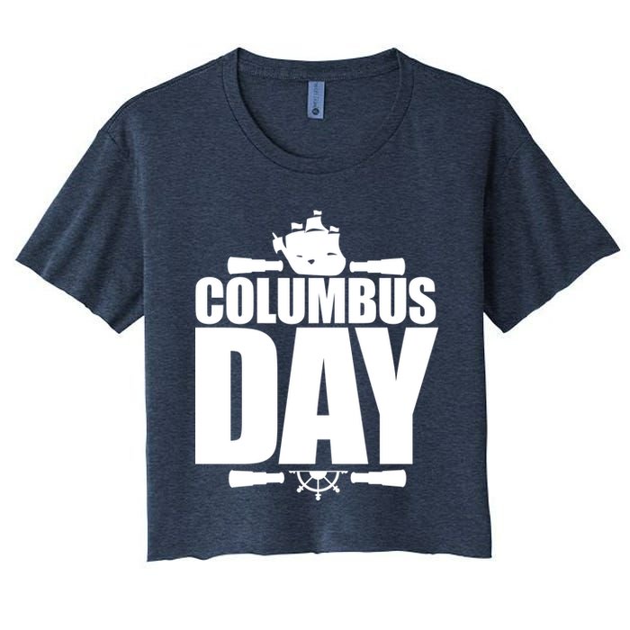 Columbus Day Crop Top