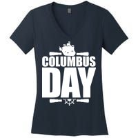 Columbus Day Women's V-Neck T-Shirt