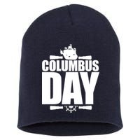 Columbus Day Short Acrylic Beanie