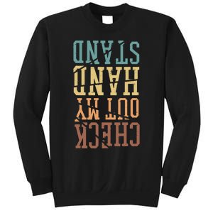 Check Out My Handstand Gymnastics And Gymnast Sweatshirt