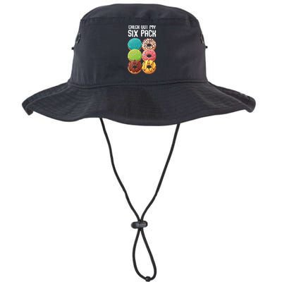 Check Out My Six Pack Donut Great Gift Funny Gym Gift Bucket Hat