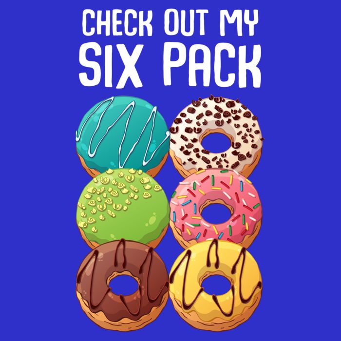 Check Out My Six Pack Donut Great Gift Funny Gym Gift Toddler T-Shirt