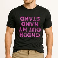 Check Out My Handstand Funny Gymnastics Gift Cooling Performance Crew T-Shirt