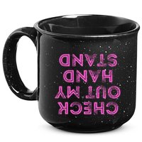 Check Out My Handstand Funny Gymnastics Gift 15oz Campfire Ceramic Mug