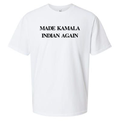 Candace Owens Made Kamala Indian Again Sueded Cloud Jersey T-Shirt