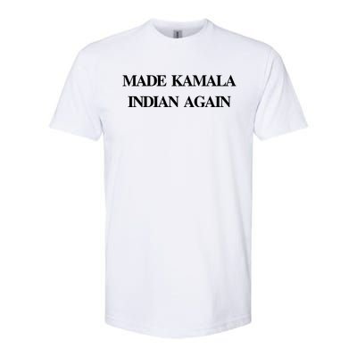 Candace Owens Made Kamala Indian Again Softstyle CVC T-Shirt