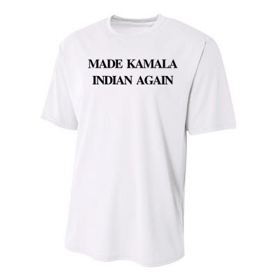 Candace Owens Made Kamala Indian Again Performance Sprint T-Shirt